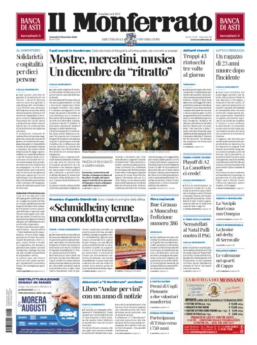 Il Monferrato - Edizione 93 del 06/12/2024